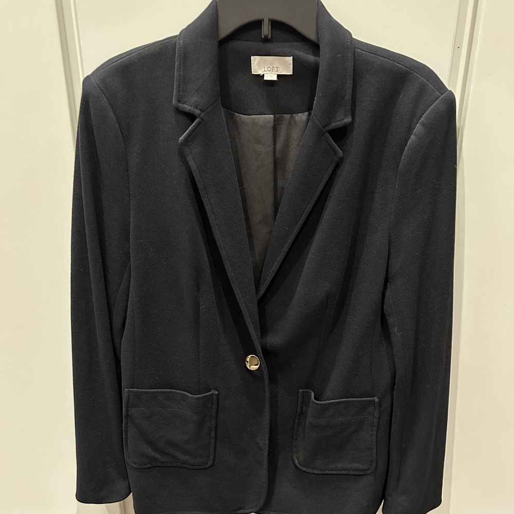 LOFT Classic Black Blazer for Women